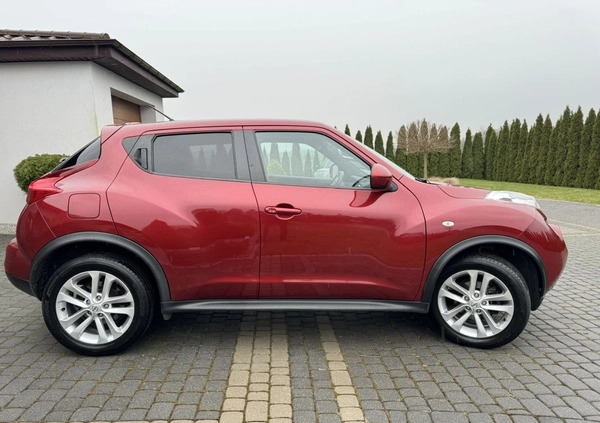 Nissan Juke cena 34900 przebieg: 168324, rok produkcji 2012 z Świerzawa małe 466